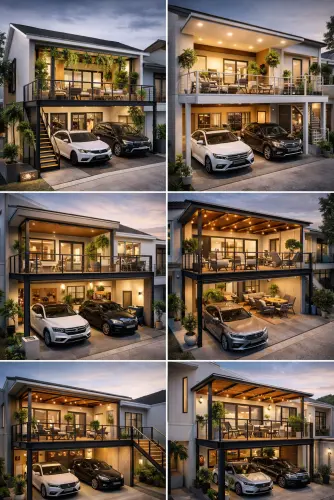 Mezannine Teras Rumah Keren di Kelapa Gading Timur